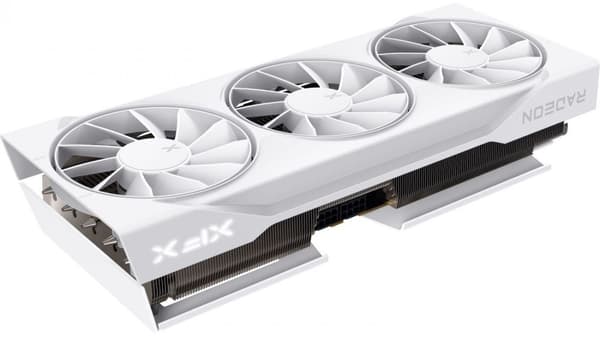 Grafikkort. XFX Swift RX 9070 Hvid 3-FAN GAM E 16G