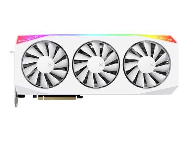 XFX Mercury Radeon RX 9070 XT OC Magnetic Air Edition, Radeon RX 9070 XT, 16 GB, GDDR6, 256 bit, 7680 x 4320 piksler, PCI Express 5.0 Hvit