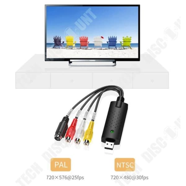 TD® usb videoinspelningskort videoövervakningsfångstbox