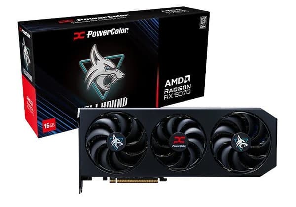 grafikkort PowerColor Hellhound RX9070 16G-L/OC