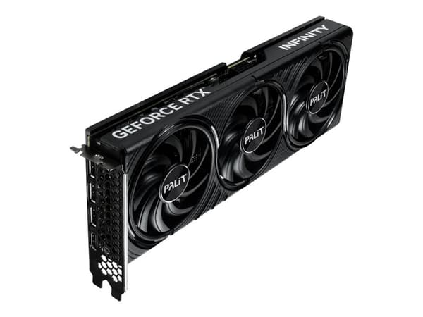 Palit GeForce RTX 5070 Infinity 3 OC - Grafikkort - GeForce RTX 5070 - 12 GB GDDR7 - PCI Express 5.0 - 3 x DisplayPort, HDMI Sort