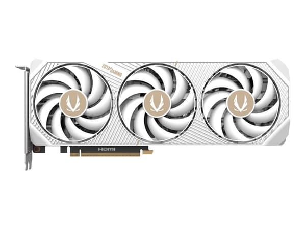 Zotac GAMING GeForce RTX 5070 AMP, GeForce RTX 5070, 12 GB, GDDR7, 192 bit, 7680 x 4320 pixels, PCI Express x16 5.0 Valkoinen