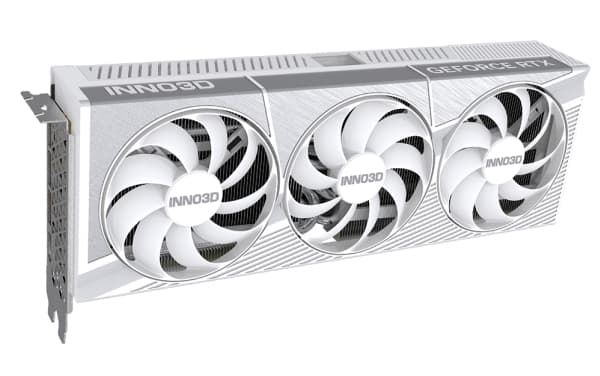 Inno3D GeForce RTX 5080 X3 OC - Grafikkort - GeForce RTX 5080 - 16 GB GDDR7 - PCI Express 5.0 - HDMI, 3 x DisplayPort - hvit
