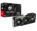 Miniatyrbilde 2 av 2: ASRock Steel Legend Radeon RX 9070 XT Dark 16GB - Grafikkort - Radeon RX 9070 XT - 16 GB GDDR6 - PCIe 5.0 x16 - 3 x DisplayPort, HDMI - boks