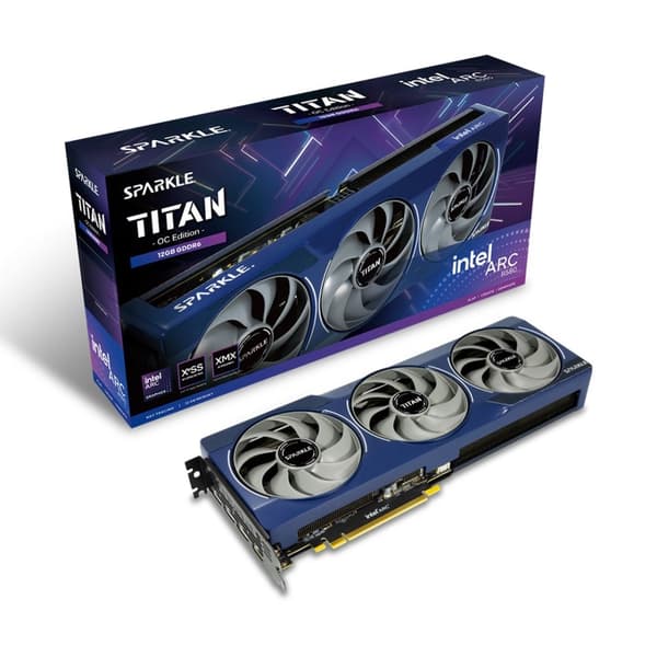 SPARKLE Intel Arc B580 TITAN OC 12 GB grafikkort