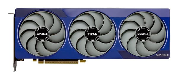 SPARKLE Intel Arc B580 TITAN OC 12 GB grafikkort Blå