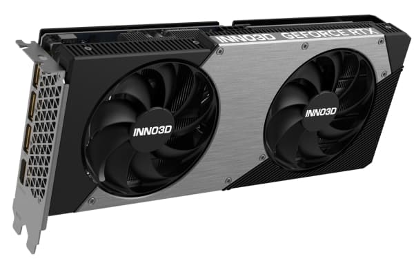 INNO3D GEFORCE RTX 5060 Ti 8GB TWIN X2 GDDR7 3xDP 1xHDMI Sort, Grå