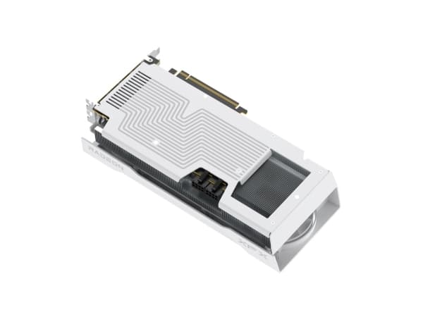 Grafikkort XFX Radeon RX 9070 Swift White Tri-Fan Gaming Edition 16GB OC GDDR6