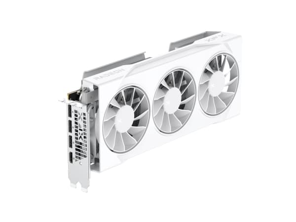 Grafikkort XFX Radeon RX 9070 Swift White Tri-Fan Gaming Edition 16GB OC GDDR6