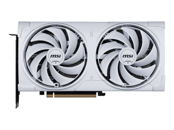 MSI GeForce RTX 5070 12G VENTUS 2X OC - Grafikkort - GeForce RTX 5070 - 12 GB GDDR7 - PCI Express 5.0 - 3 x DisplayPort, HDMI - hvit