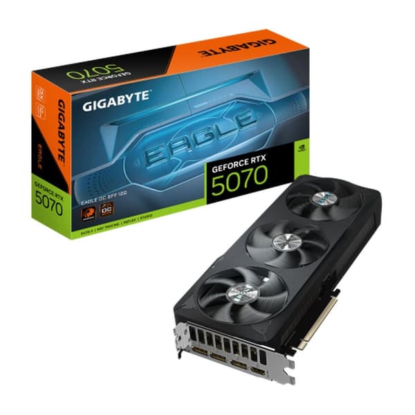 Grafiikkakortti Gigabyte GV-N5070EAGLE OC-12GD 12 GB musta