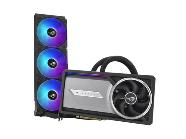 ASUS ROG Astral LC GeForce RTX 5090 32GB - Grafikkort - GeForce RTX 5090 - 32 GB GDDR7 - PCI Express 5.0 - 2 x HDMI, 3 x DisplayPort - svart