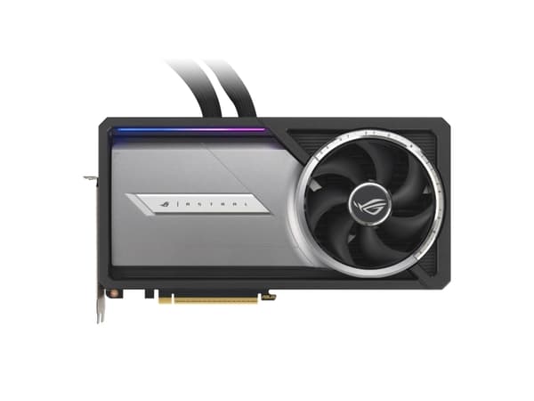 ASUS ROG Astral LC GeForce RTX 5090 32GB - Grafikkort - GeForce RTX 5090 - 32 GB GDDR7 - PCI Express 5.0 - 2 x HDMI, 3 x DisplayPort - svart Sort, Grå