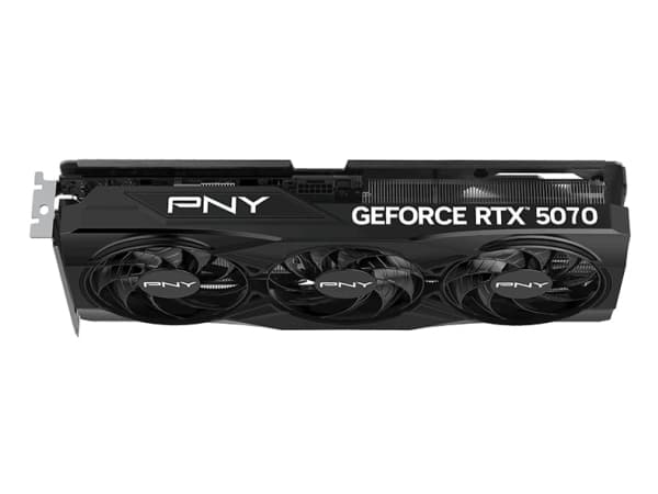 PNY GeForce RTX 5070, GeForce RTX 5070, 12 GB, GDDR7, 192 bit, 7680 x 4320 piksler, PCI Express x16 5.0