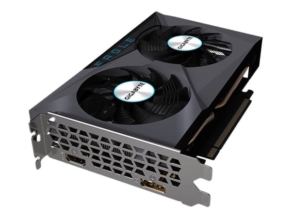Gigabyte Radeon RX 6500 XT EAGLE 4G - Grafikkort - Radeon RX 6500 XT - 4 GB GDDR6 - PCIe 4.0 - DisplayPort, HDMI