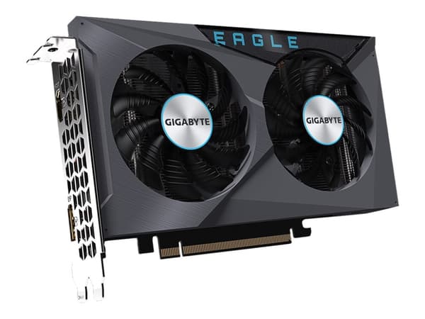 Gigabyte Radeon RX 6500 XT EAGLE 4G - Grafikkort - Radeon RX 6500 XT - 4 GB GDDR6 - PCIe 4.0 - DisplayPort, HDMI