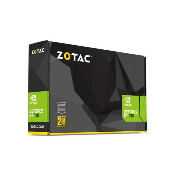 Grafikkort Zotac GeForce GT 710 NVIDIA GeForce GT 710 GDDR3 2 GB