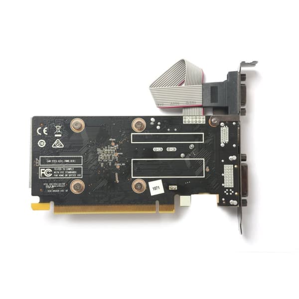 Grafikkort Zotac GeForce GT 710 NVIDIA GeForce GT 710 GDDR3 2 GB
