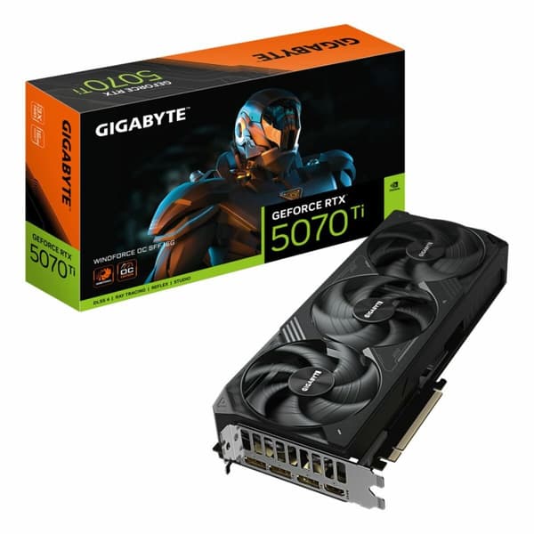 Grafiikkakortti Gigabyte GV-N507TWF3OC-16GD 16 GB GDDR6 musta