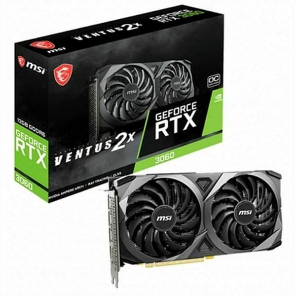 Grafikkort MSI 912-V397-039 GeForce RTX 3060 GDDR6 12 GB