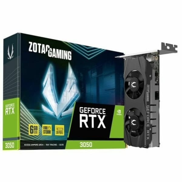 Grafiikkakortti Zotac ZT-A30510L-10L Nvidia GeForce RTX 3050 6 GB GDDR6 musta