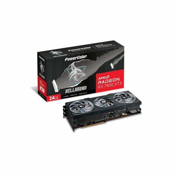 Grafikkort Powercolor RX 7900 XTX 24G-L/OC AMD RADEON RX 7900 XTX GDDR6