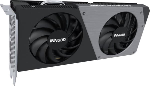 Inno3D RTX4060 Twin X2 8GB GDDR6 HDMI 3xDP (N40602-08D6-173051N) musta