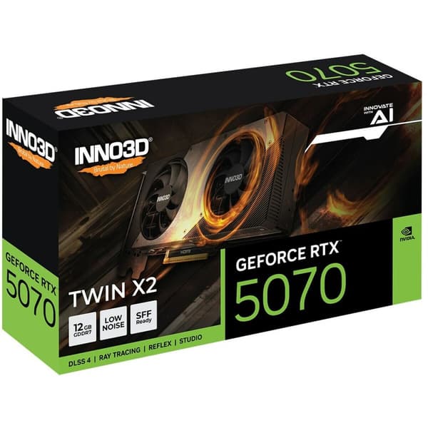 Grafikkort INNO3D N50702-12D7-195064N nvidia geforce rtx 5070 12 GB