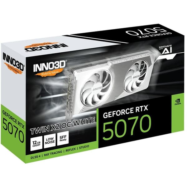Grafikkort INNO3D N50702-12D7X-195064W nvidia geforce rtx 5070 12 GB
