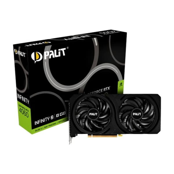 Grafiikkakortti Palit Infinity 2 Geforce RTX 4060 8 GB GDDR6
