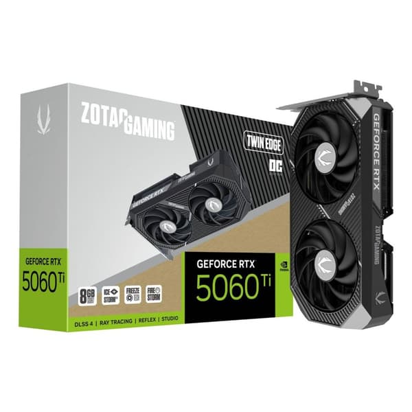 Grafiikkakortti Zotac ZT-B50610H-10M geforce rtx 5060 ti 8 GB
