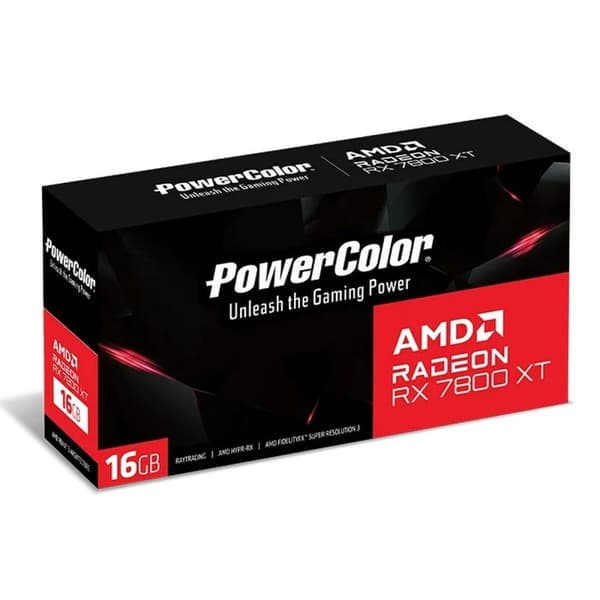 Grafiikkakortti Powercolor RX7800XT 16G-P AMD RADEON RX 7800 XT 16 GB GDDR6