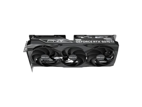 PNY GeForce RTX 5070 Ti 16GB, GeForce RTX 5070 Ti, 16 GB, GDDR7, 256 bit, PCI Express x16 5.0, 3 fan(s)