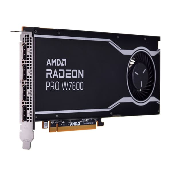 AMD Radeon Pro W7600 8GB GDDR6 -näytönohjain