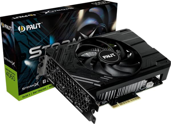 Palit NE64060019P1-1070F näytönohjain NVIDIA GeForce RTX 4060 8 Gt GDDR6