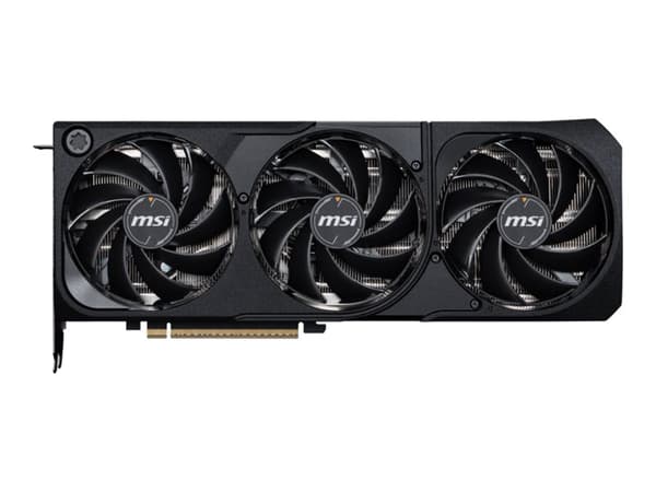 MSI GeForce RTX 5080 16G SHADOW 3X OC - Grafikkort - GeForce RTX 5080 - 16 GB GDDR7 - PCIe 5.0 x16 - 3 x DisplayPort, HDMI Svart