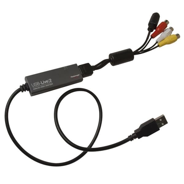 HAUPPAUGE Videoinsamlingskort för PC WIN TV USB LIVE 2 - USB 2.0 - Upplösning: 720 x 480 (NTSC), 720 x 576 (PAL)