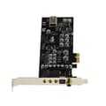 Miniatyrbild 3 av 5: HiFi HD 7.1 24 Bit 192KHz 100db ljudkort på PCIe-port - Oxygen CM8828 / CM9882A - Hög och låg profil