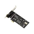 Miniatyrbild 2 av 5: HiFi HD 7.1 24 Bit 192KHz 100db ljudkort på PCIe-port - Oxygen CM8828 / CM9882A - Hög och låg profil