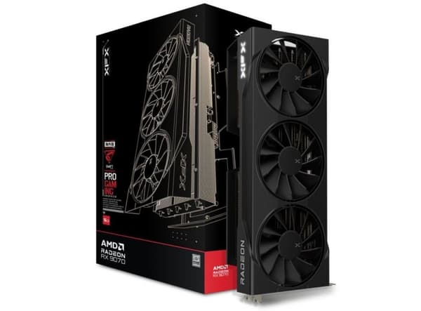 Grafikkort. XFX QuickSilver RX 9070 OC Gaming E 16G