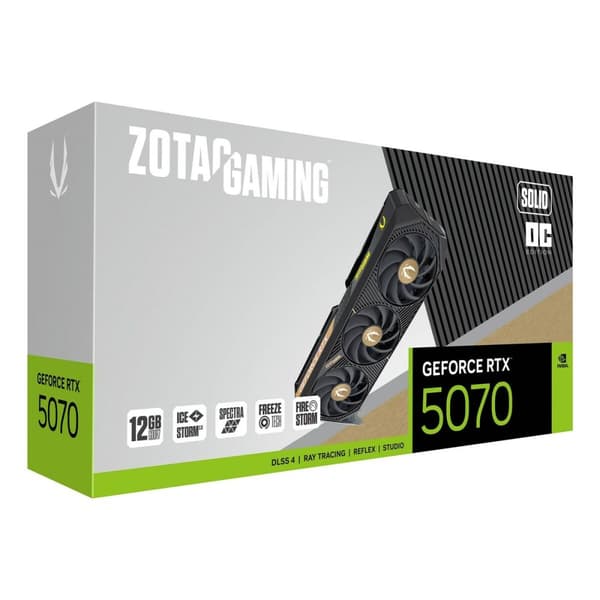Grafikkort Zotac ZT-B50700J-10P nvidia geforce rtx 5070 12 GB