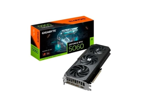 GIGABYTE RTX 5060 8GB GAMING OC GDDR7 GRAPHICS CARD