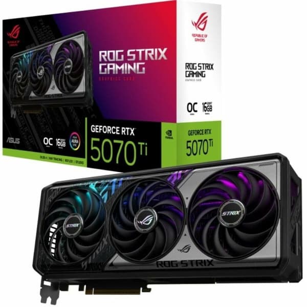 Grafikkort Asus 90YV0M90-M0NA00 nvidia geforce rtx 5070 ti 16 GB GDDR6 GDDR6X Flerfarvet