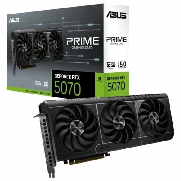 Grafiikkakortti Asus 90YV0M11-M0NA00 nvidia geforce rtx 5070 12 GB GDDR6 GDDR6X musta