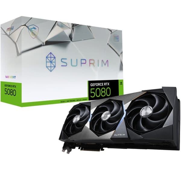 Grafikkort MSI 912-V531-009 GEFORCE RTX 5080 16 GB