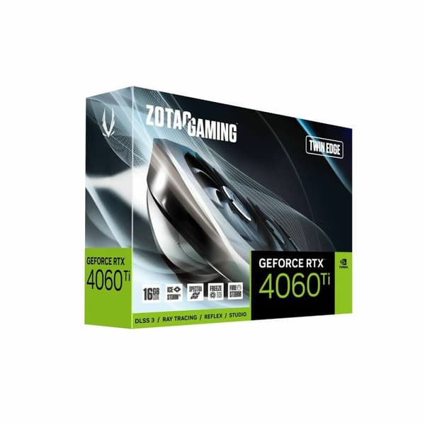 Grafikkort Zotac ZT-D40620E-10M Geforce RTX 4060 Ti 16 GB GDDR6