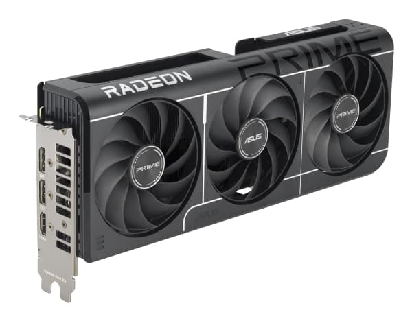 ASUS Prime Radeon RX 9060 XT OC 8GB Grafikkarte - 8GB GDDR6, HDMI, 3x DP