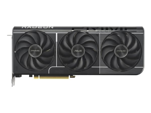 ASUS Prime Radeon RX 9060 XT OC 8GB Grafikkarte - 8GB GDDR6, HDMI, 3x DP Sort