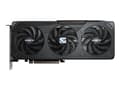 Miniatyrbilde 3 av 5: GIGABYTE Radeon RX 9060 XT GAMING OC 8G, Radeon RX 9060 XT, 8 GB, GDDR6, 128 bit, 7680 x 4320 piksler, PCI Express x16 5.0