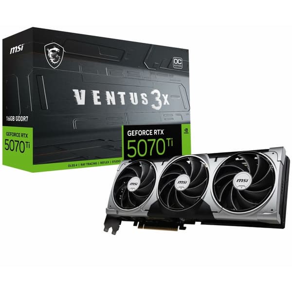 Grafikkort MSI nvidia geforce rtx 5070 16 GB GDDR6X